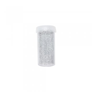 GLITTER . . Frasco 45g PRATA