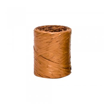 RAPHIA MASTER SINTÉTICA LISA . 100m 1 Rolo BRONZE R3857
