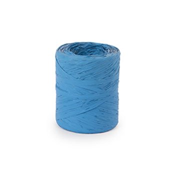 RAPHIA MASTER SINTÉTICA LISA . 100m 1 Rolo AZUL CARIBE B14