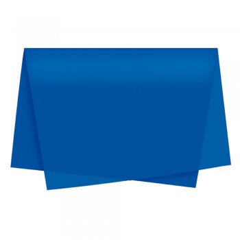 POLI SUJINHO LISO 49cm x 69cm Pacote 50 Folhas AZUL CARIBE