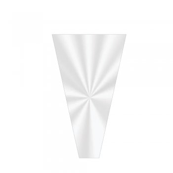 BOUQUET 30mc CONE . 30cm x 8cm x 50cm Pacote 50 Peças INCOLOR